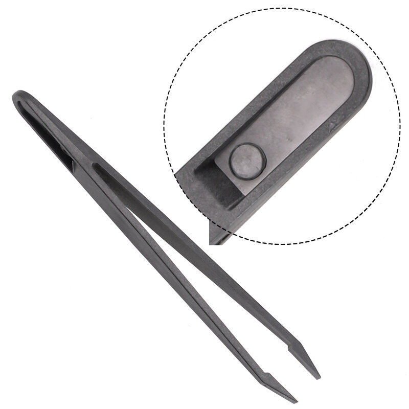 High Quality Durable Tweezers Repair Tool 120mm Safe Anti-Static Carbon Fiber Convenient Hand Tools High Grade