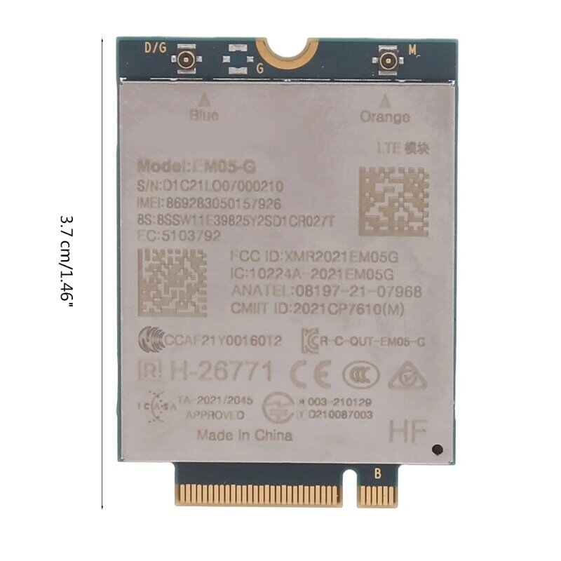 EM05G karta bezprzewodowa dla Thinkpad P16s T16 Z16 Gen1 T14 T14s P14s joga L13 joga L14 L15 5W10V25829 laptopa