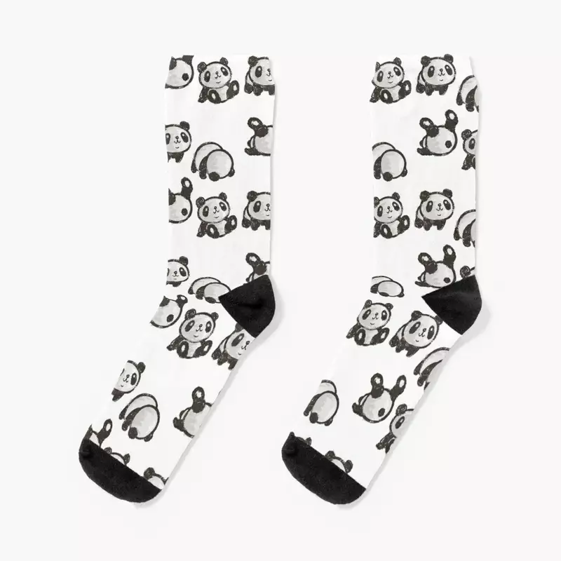 Rolling panda Socks warm winter antiscivolo football capodanno calzini maschili da uomo da donna