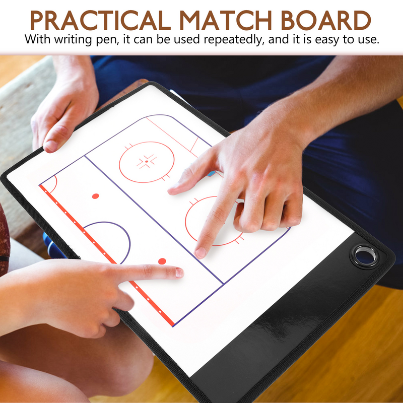 1 Set of Portable Strategy Clipboard Clipboard Coaching Board
