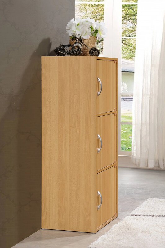 3-Shelf, 3-Door Multi-purpose Cabinet