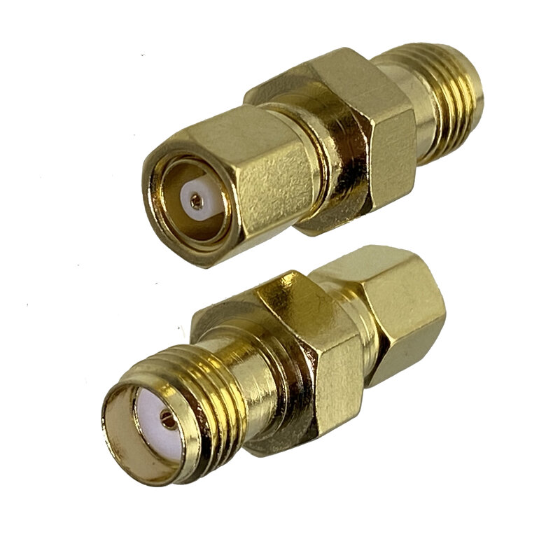 1pcs Connector Adapter SMA Female Jack to SMC Female Jack RF Coaxial Converter Straight 50ohm Wire Terminal New