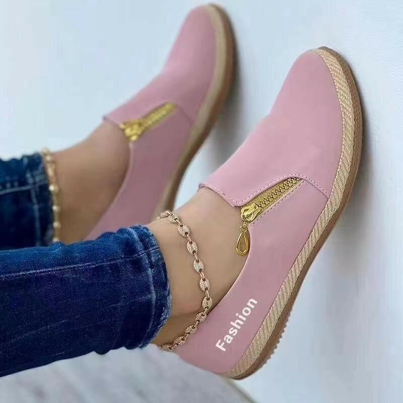 Spring 2024 New Shoes New Women's Flat Shoes Designer Classic Walking Casual Sports Shoes Roman Fashion Running