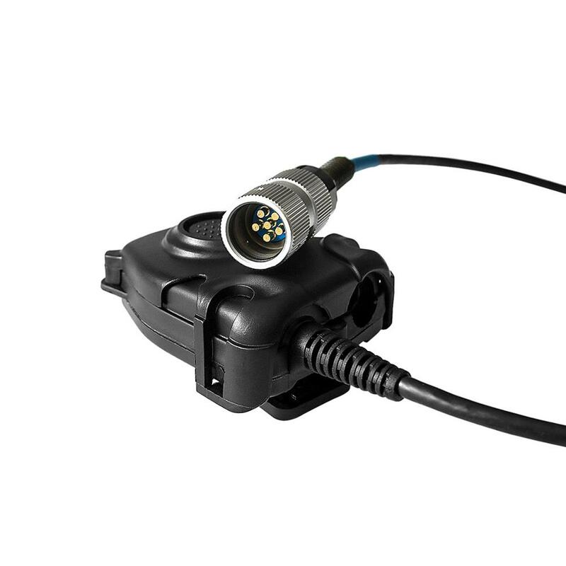 Tactical Headset Adapter U94 Ptt Tactical 6-Pin Ptt Voor Tactical Prc 152 Prc 152A Prc 148 Walkie-talkie