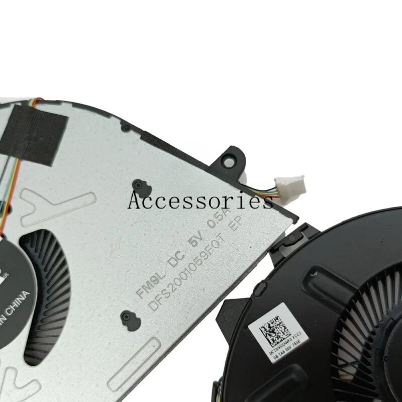 Laptop Cooler CPU Cooling Fan For Lenovo IdeaPad 5-14IIL05 5-14ITL05 5-14ARE05 5-14ALC05 FM9L DFS2001059F0T 5F10Y88575 5V 0.5A
