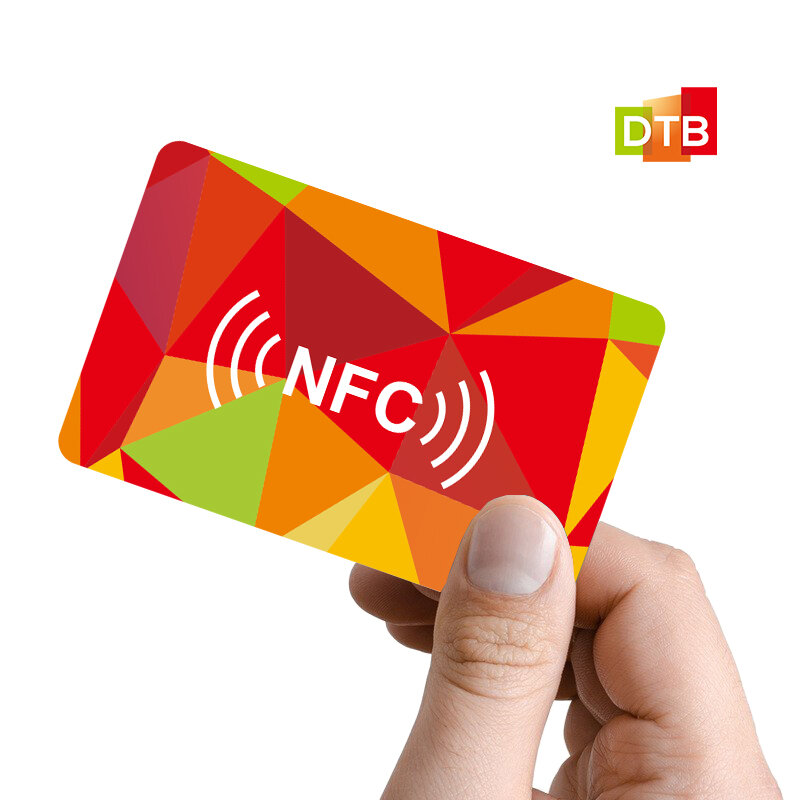 بطاقة NFC للتحكم في الوصول ، التحكم بدون اتصال ، مخصصة ، بولي كلوريد الفينيل ، الوصول إلى Mhz ، من Mhz ، 1K NTAG215