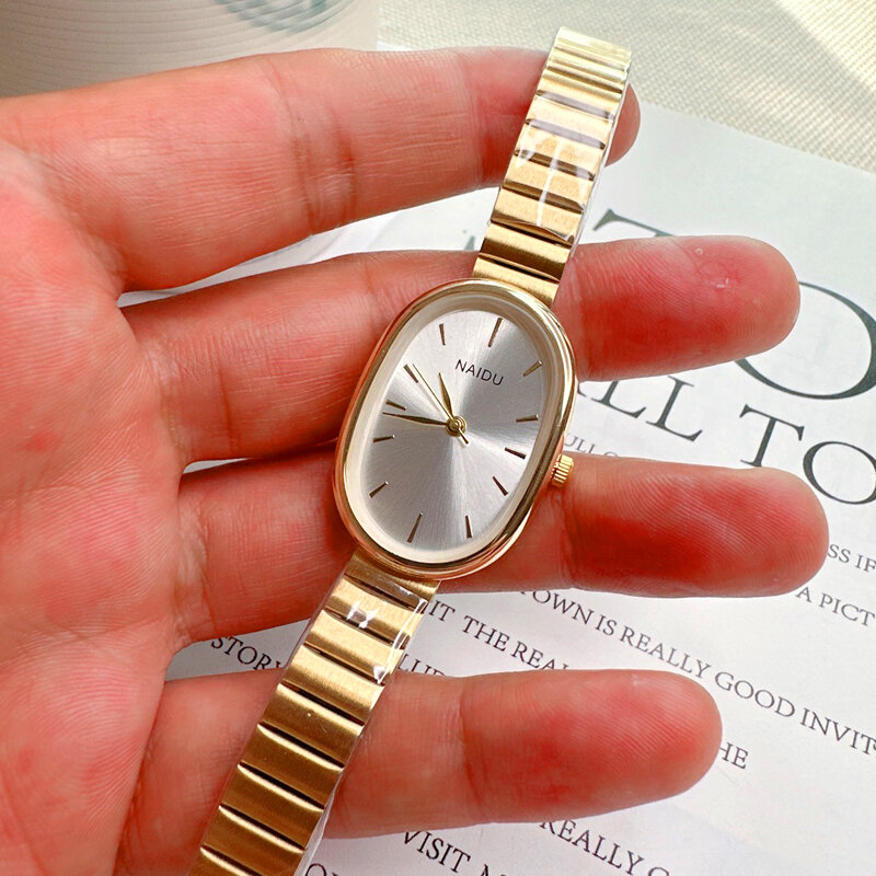 2023 Jahr Frauen Uhr wasserdichte Uhr für Studenten weibliche Uhr Edelstahl Mädchen Uhr Luxus als Geschenk