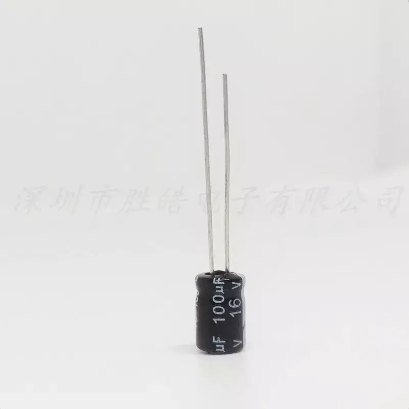 Condensador electrolítico de alta calidad, (50 piezas), 16V100UF, 5x7mm, 16V100uf