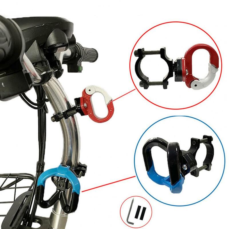รถจักรยานยนต์ Hook Universal Punch-ฟรี Anti-Shake คงที่การปรับเปลี่ยนอะลูมินัมอัลลอยด้านหน้ารถจักรยานยนต์แขวน Skuter Listrik Hook