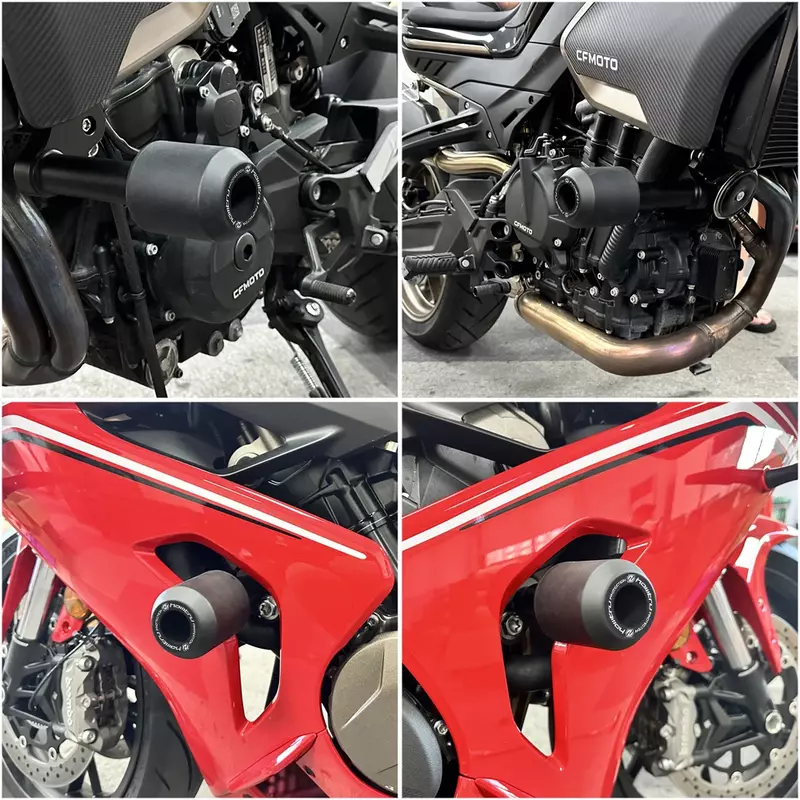Quadro da motocicleta Bater Pad Motor Stator Protector, Acessórios Sliders, BMW S1000RR 2010-2011