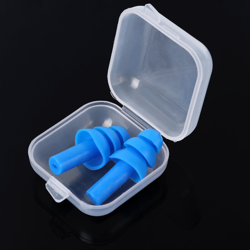 1-20 Paar Zachte Herbruikbare Siliconen Oordopjes Voor Zwemmen Slaapconcerten Individueel Verpakt Waterdichte Oordopjes