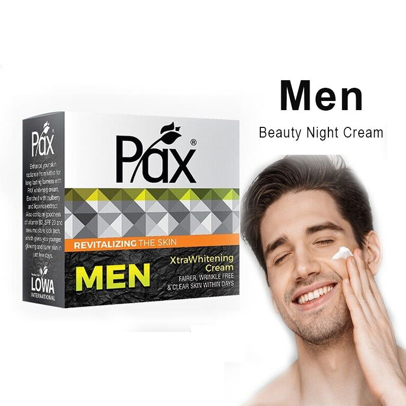 Pax Men-blanqueador Xtra para hombres, eliminación de arrugas, melanina, antienvejecimiento, blanqueamiento, ilumina, alisa la piel, cuidado de la piel, 30g