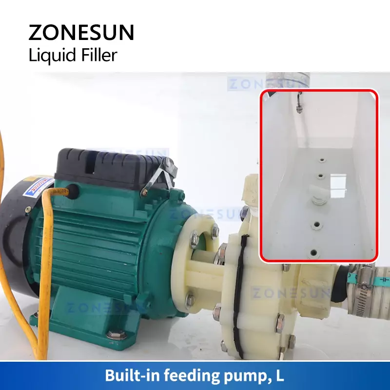 ZONESUN Semi-Automatic Kitchen Cleaner Pesticide Bleach Filling Machine Corrosive Liquid Filler Machine ZS-YTCR4