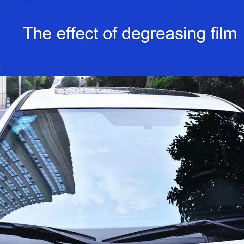 ฟิล์มกรองน้ำมันกระจกรถยนต์120ก. ครีมทำความสะอาดกระจกมองหลังรถยนต์กันน้ำได้