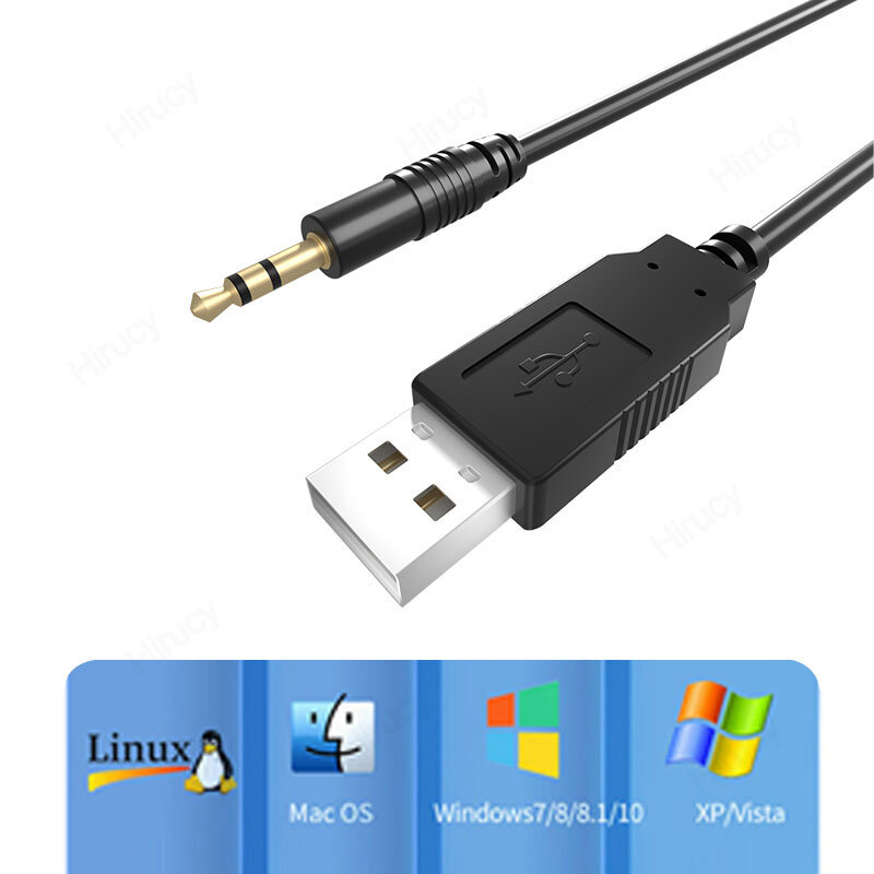 Ftdi Ft232rl Usb Uart Ttl 5V Naar Audio Plug Adapter Converter Kabel Compatibel TTL-232R-5v-AJ