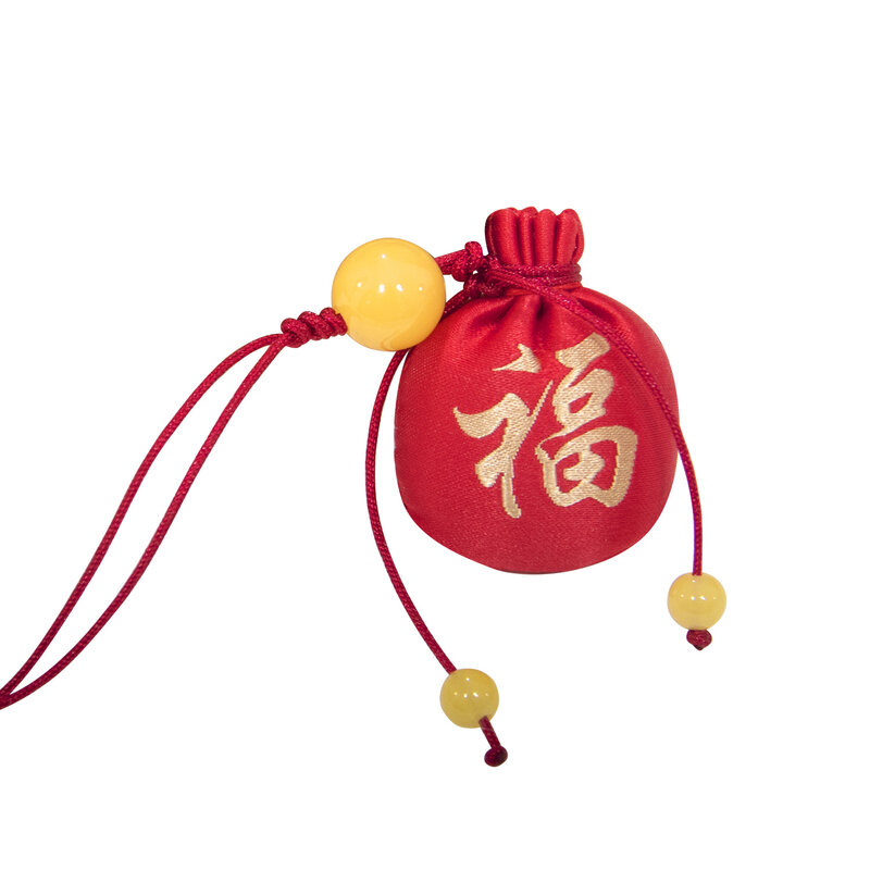 Путуо горный Ханчжоу живописная местность культурная ароматная сумка с круглым шариком сумка из сандалового дерева защитный ключ Маленькая подвеска
