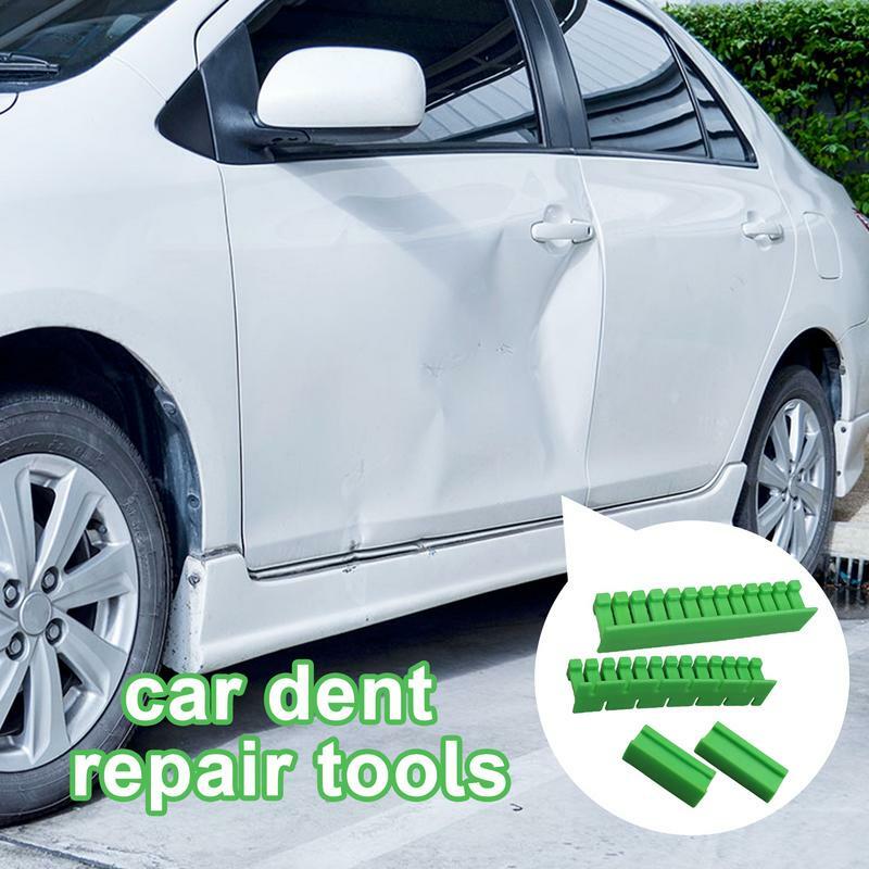 4pcs Car Dent Remover Tabs Car Dent Lifter Tool Auto Body Repair Gadgets Car Dent Damage Fix Supplies For Minivans SUVs