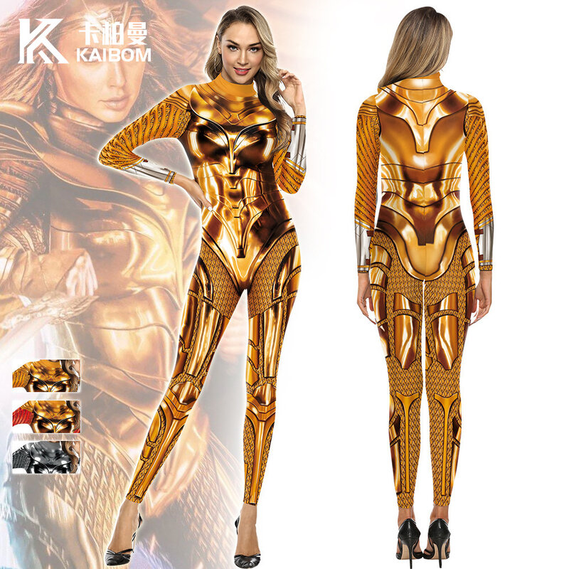 Halloween Holiday Party Cosplay Costume Men Women Sexy Bodysuit Disguise Oufit Anime 3D Printing Funny Stage Jumpsuit Catsuit