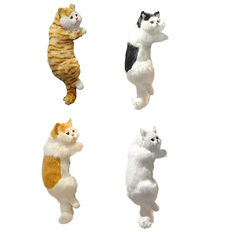 Поделки имитация домашнего питомца декор Ручная работа креативный подарок ТВ кошки подвесные кошки.
