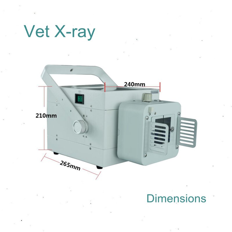 Mesin x-ray Digital portabel untuk hewan kecil dan sedang
