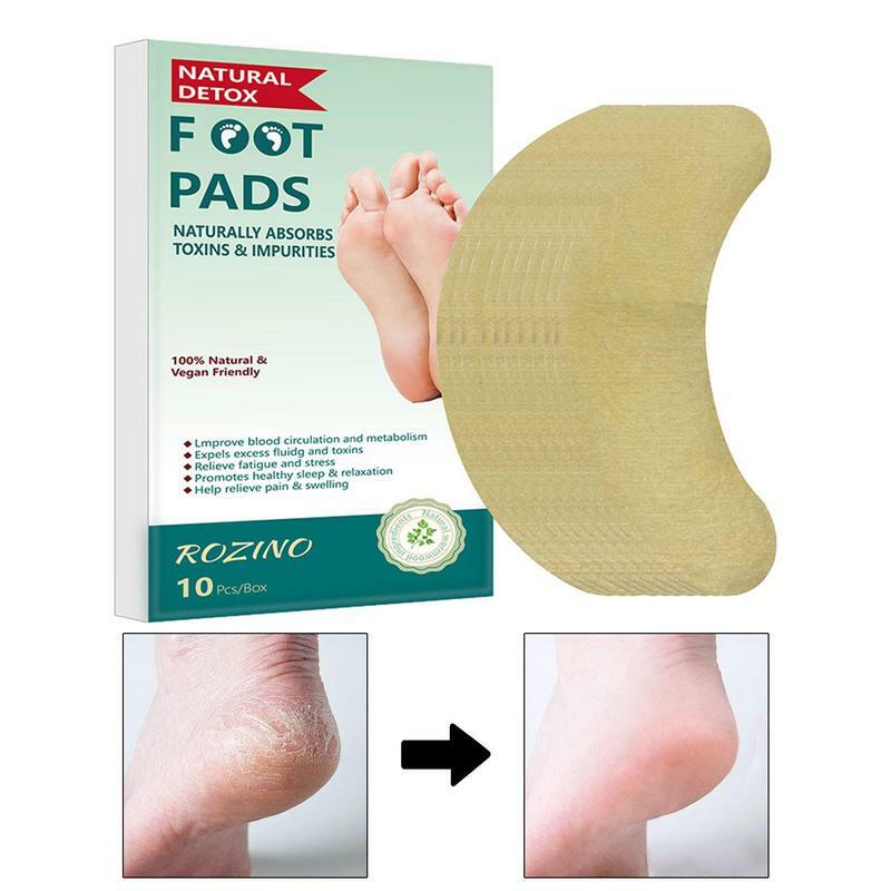 Wormwood Patches For Feet Wormwood Foot Patches For Foot Care 10 Pcs Natural Foot Patches For Foot Care Detoxify And Relax Your