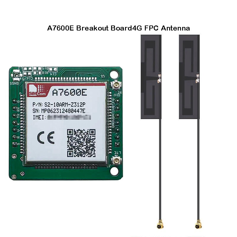 SIMCOM LTE-TDD LTE-FDD A7600E GSM GPRS EDGE LTE CAT-1โมดูล LCC + LGA แพคเกจเหมาะสำหรับเครือข่าย LTE GSM ใน SIM7600E ที่เข้ากันได้