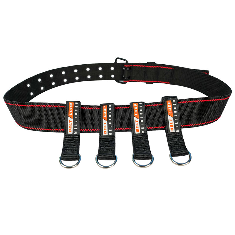 MELOTOUGH reggicalze Loop Attachment bretelle cinghie cintura Padder Tool Belt Loop fit 2.25 pollici Tool Belt Connectors 4 pack