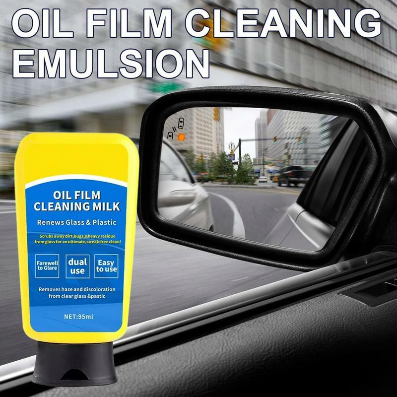 Środek do usuwania Film olejowy do szyb środek do czyszczenia szkła do usuwania plam detale samochodów wody Film olejowy usuwania folii szklanej