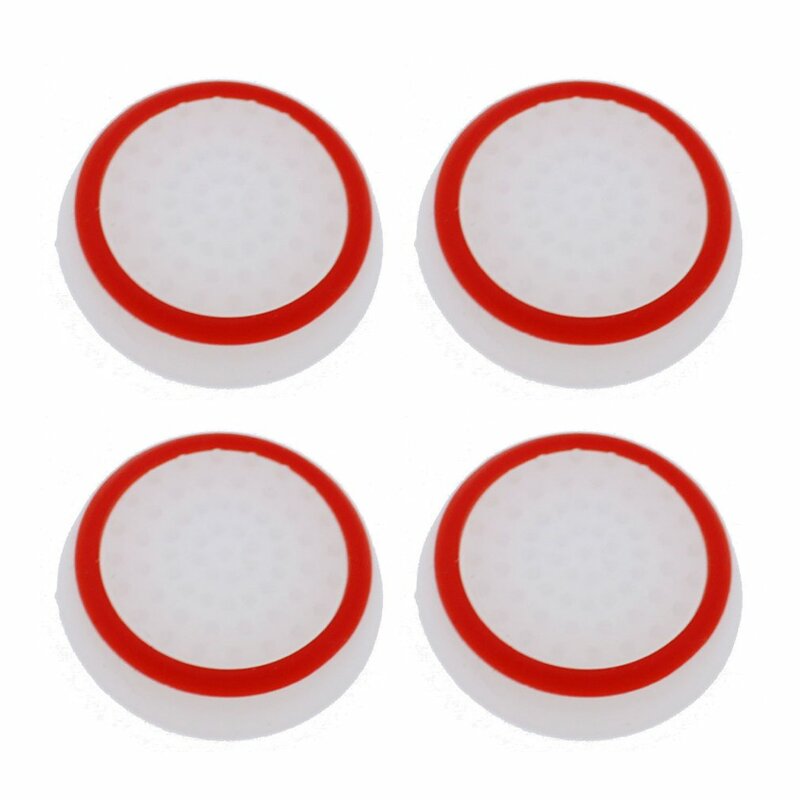 New 4PCS Thumb Stick Grips Caps For PS4 Pro Slim Silicone Analog Thumbstick Grips Cover For Xbox PS3 PS4 Accessories