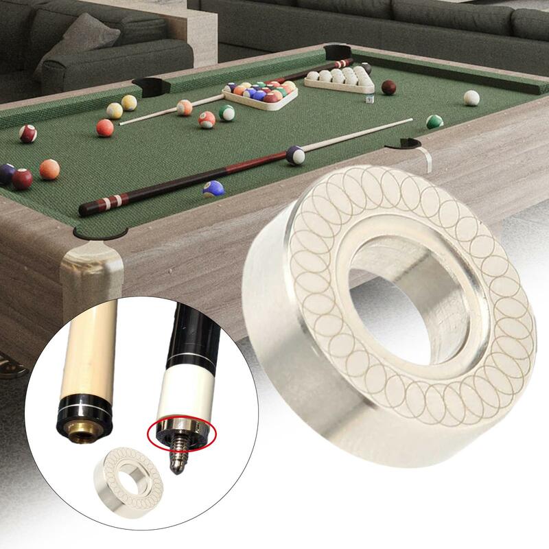 Billiards Cue Balance rings Stainless Steel Anti Rust Professional Durable Increased Club Weight Fine Workmanship Practical Tool