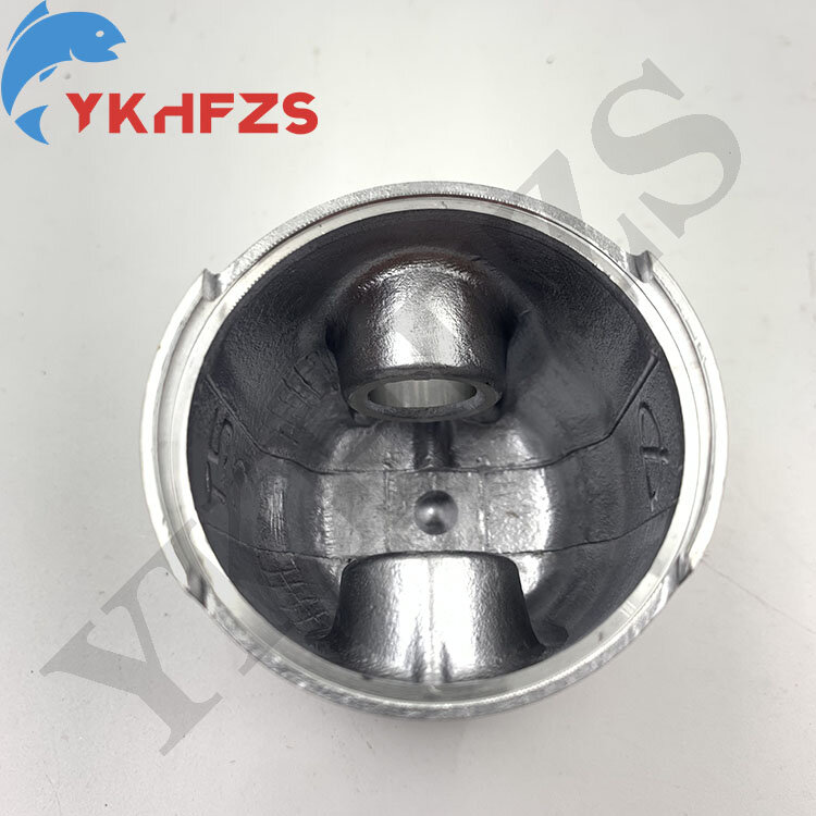 369-00001 Piston Set (Std) For TOHATSU 2 Stroke Outboard Motor M5 5HP With Clip and Pin 369-00001-0 351-00011-0 Diameter 55MM
