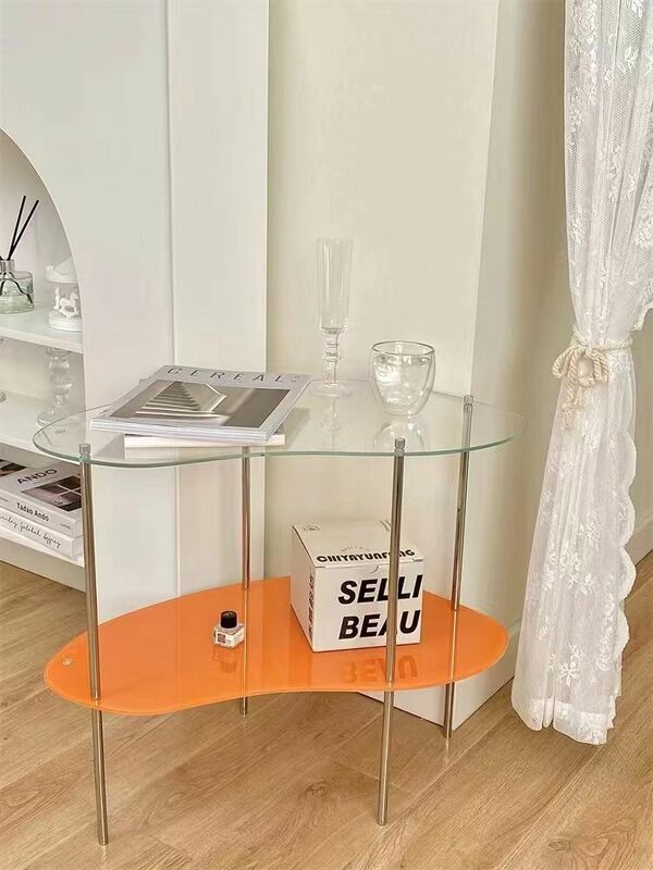 Скандинавский журнальный столик для гостиной, дивана, прикроватный столик для спальни, двойной прикроватный столик, стол для хранения, мебель, сервисные столы, консоль, Tabl