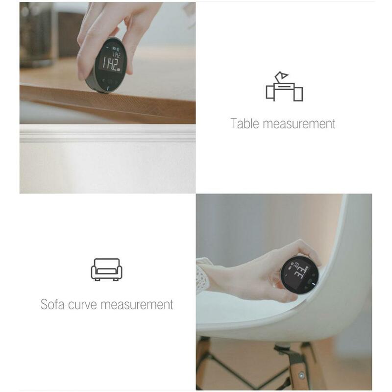 ATuMan Q Electric Ruler Distance Meter Tape HD LCD Screen Ruler Tools Tape Measure Curve Irregular Object