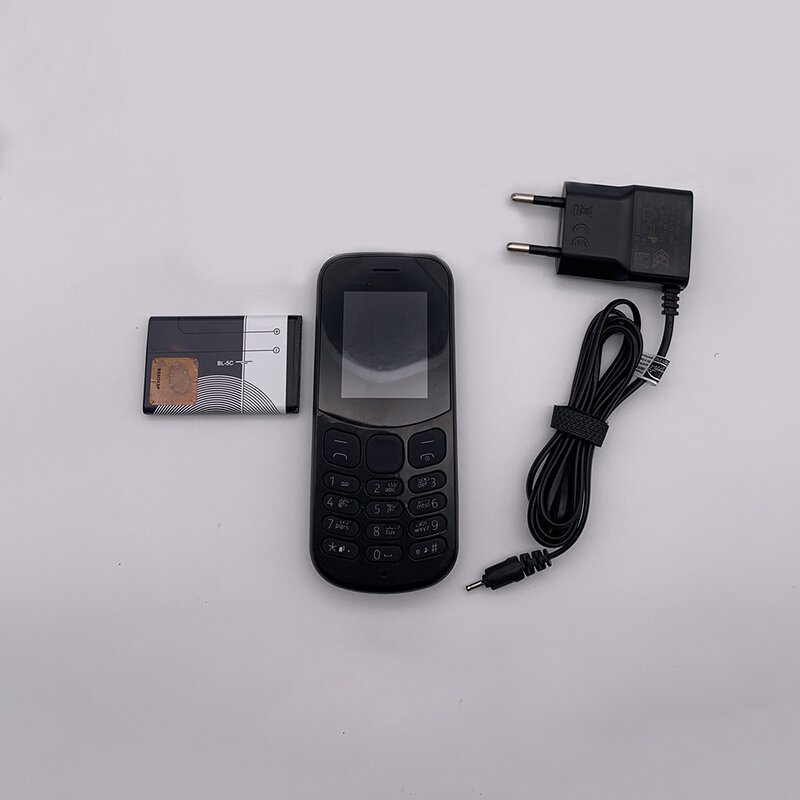 130 asli (2017) 2 Sim 2G GSM 900/1800 ponsel Rusia Arab Ibrani Keyboard dibuat di Finlandia tidak terkunci gratis pengiriman