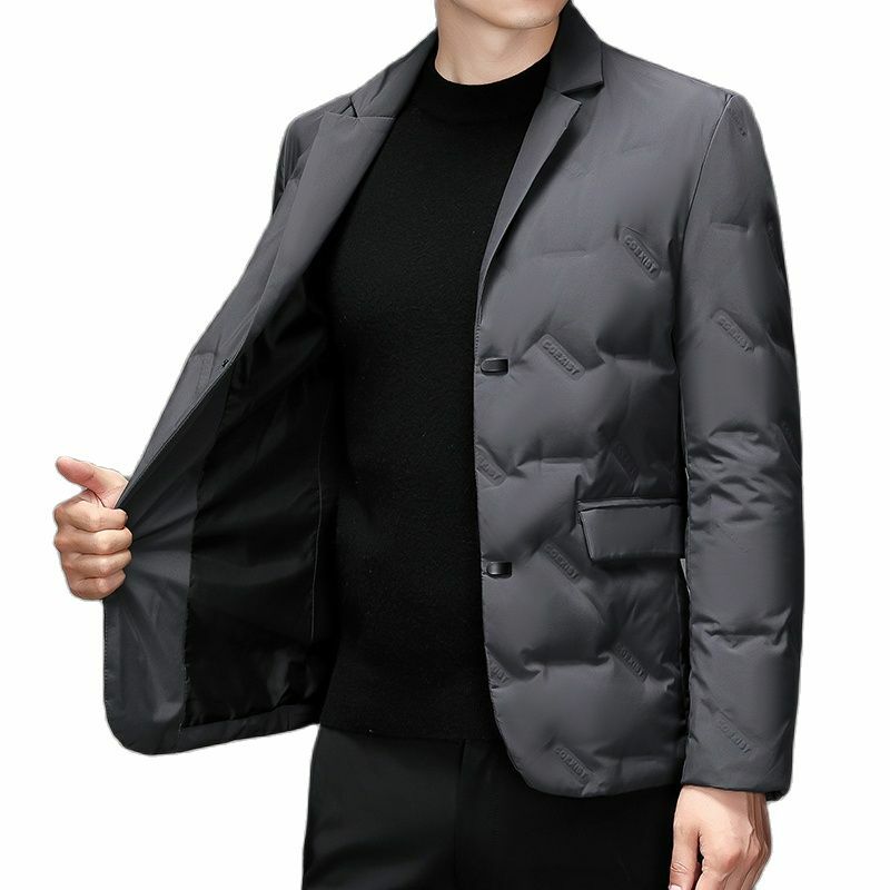 BATMO 2022 남성 캐주얼 90% 화이트 오리 자켓 두꺼운 따뜻한 파커 Outwear 코트 의류 블레이저 QH2527