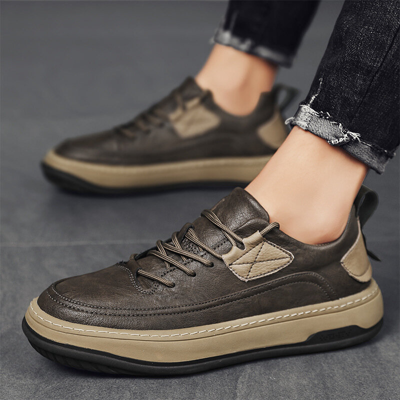 Мужские кроссовки, новинка 2024, повседневная обувь, высококачественные роскошные кроссовки на платформе для мужчин, мужские кроссовки на весну/осень, Мужская обувь в стиле ретро