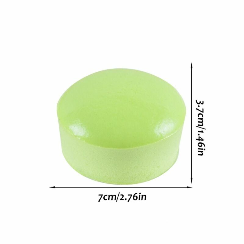 Stretch Squeezing Cake Fidget Toys Funny PU Elastic Squeeze Sensory Toys Round Soft Bread Slow Rebound Toy Office Workers