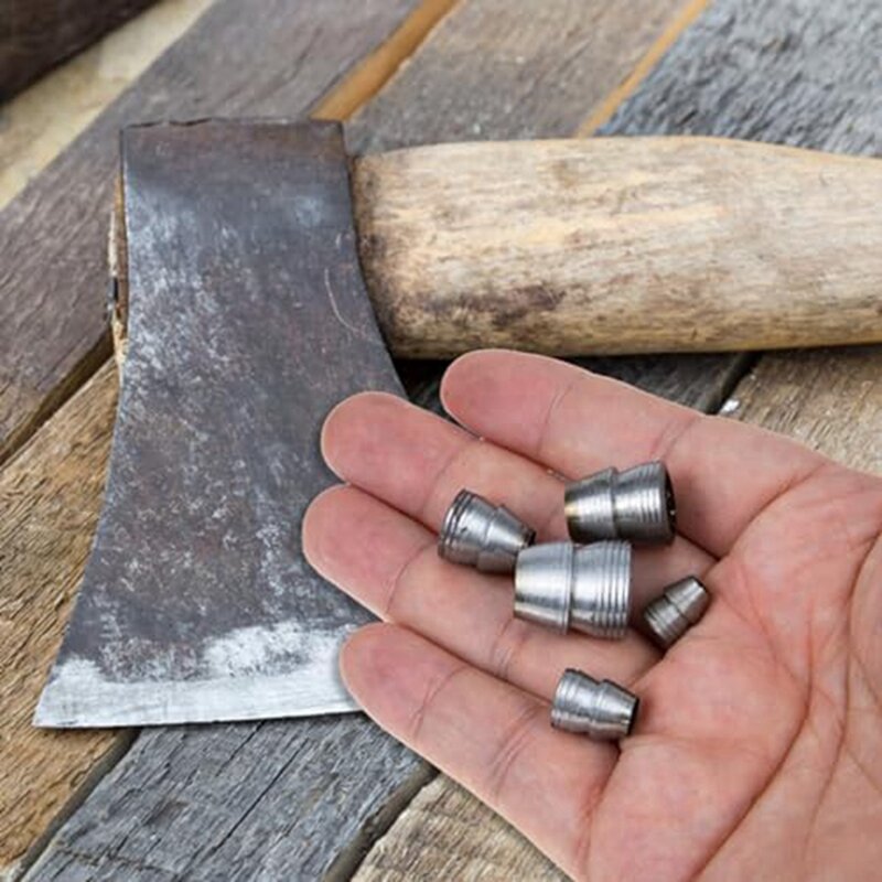 20 pezzi maniglia di sicurezza cunei maniglia di ricambio maniglie in ferro cunei di spaccatura cunei con manico conico per mazza da martello artiglio