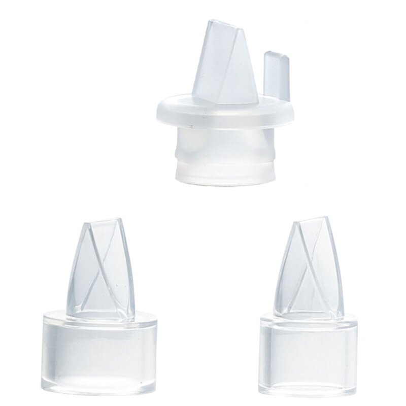 M76C Replacement Duckbill Valves and Backflow Protector Internal Suction Mouth Breast Pump Accessory Safety Silicone