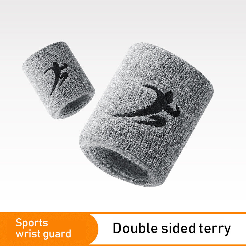 1 pçs esporte sweat-absorbe pulseira de pulso cinta envoltório suporte banda basquete tênis ciclismo fitness respirável protetor de pulso