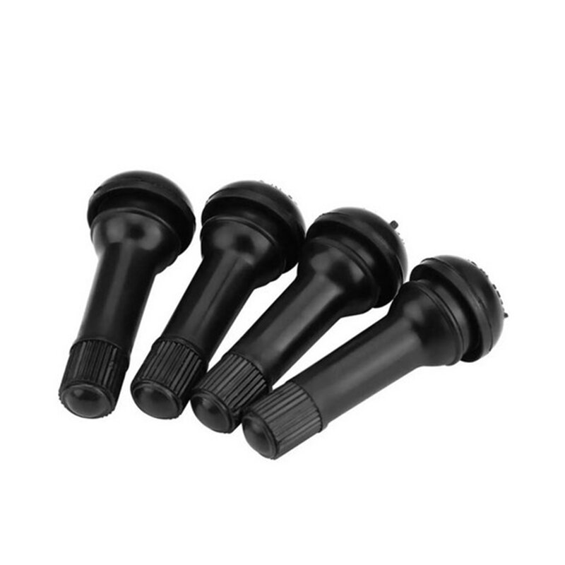 TR414 Rubber Nozzle 4pcs Rubber TR-414 With Valve Core Other Motorcycle Parts High Quality Replacement Accessories Universal