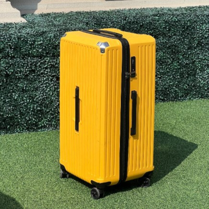 Valise à roulettes épaissie de grande capacité pour mot de passe, valise à cinq roues, bagage à la mode, coffre à roulettes universel