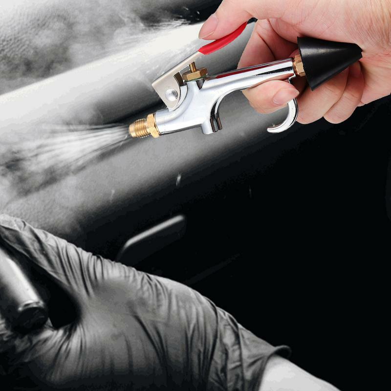 Car Air Conditioning Cleaning Nozzle Car Air Conditioner Vent Cleaning Air Blow Cleaning Tool With Over-Sized Trigger Air Nozzle