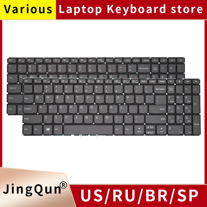 Oryginalna amerykańska rosyjska klawiatura do laptopa Lenovo Ideapad 320-15ISK 330-15ABR 520-15IKB 7000-15IKB V130-15IKB 320C-17ISK 330-17IKB