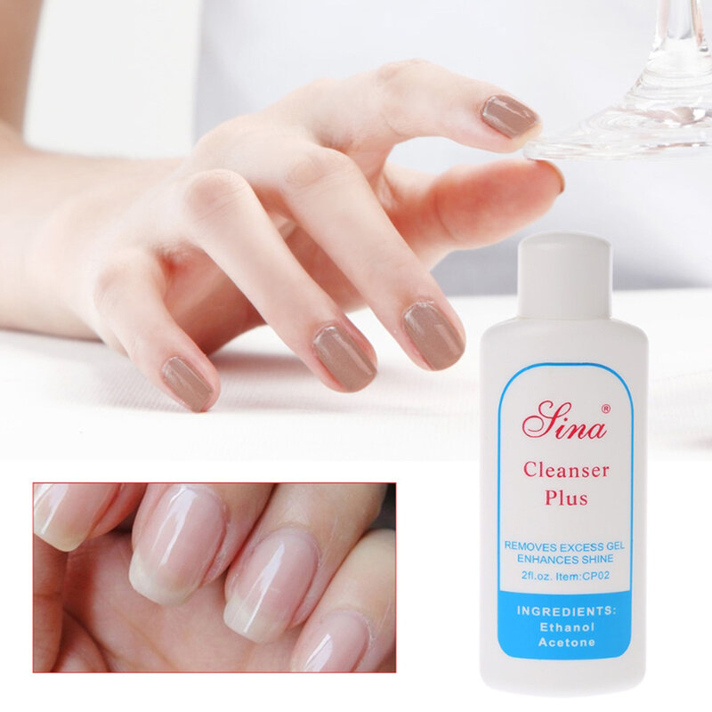Liquid Surface Sticky Layer Residue UV Gel Polish Excess Remover Nail Art Acrylic Clean Degreaser for Nail