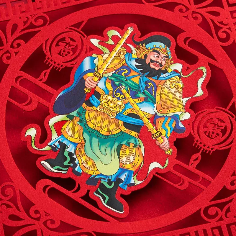 Новогоднее украшение, дизайн сцены, Китай-шикарный антифитический фланелевый