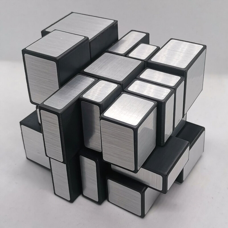 Cubo mágico magnético con impresión 3D, juguete educativo con cara de espejo, alta dificultad en la deformación, puzle de encuadernación, 2x3x3