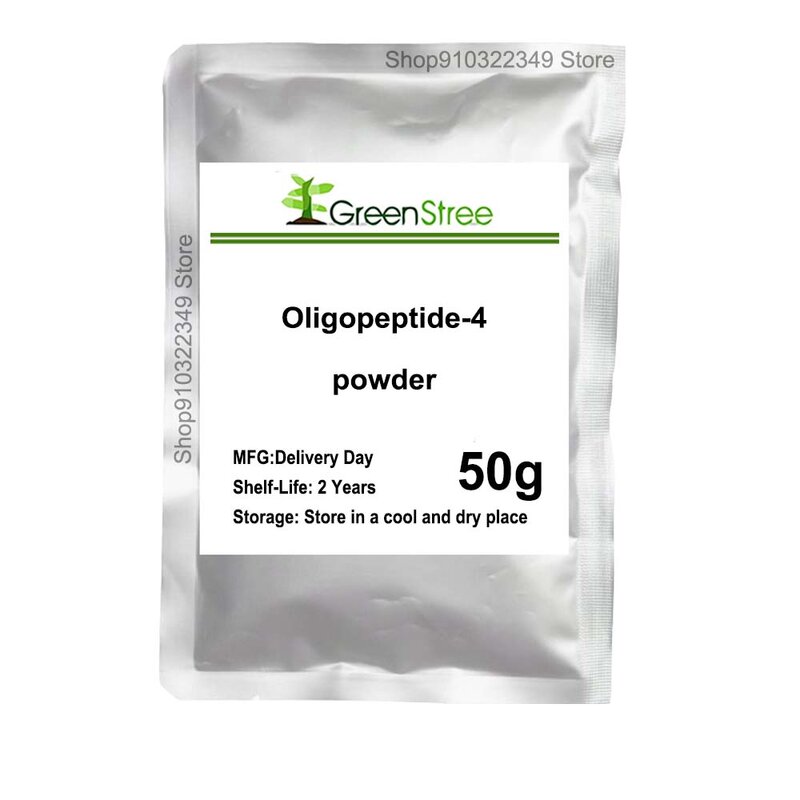 Cosmetic grade oligopeptide-4 freeze-driven powder cosmetic raw material