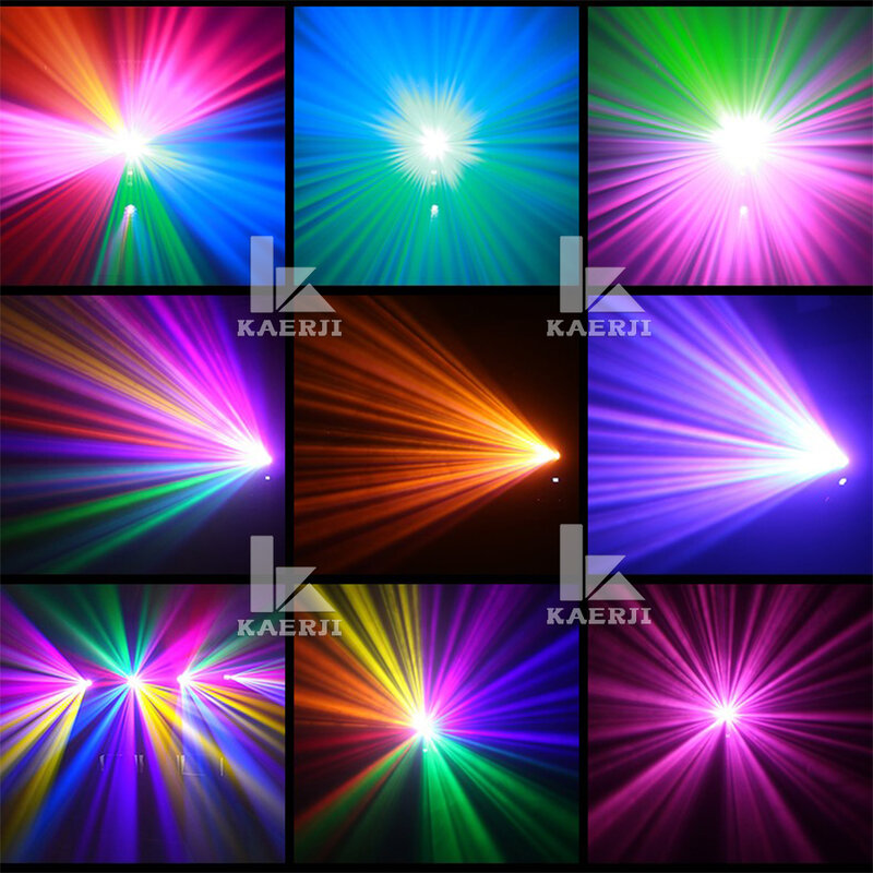 8 buah/lot lampu sorot 380w lampu sorot bergerak 20R dengan lampu panggung Flycase lampu klub DJ acara pencahayaan untuk pesta DJ konser pernikahan klub disko