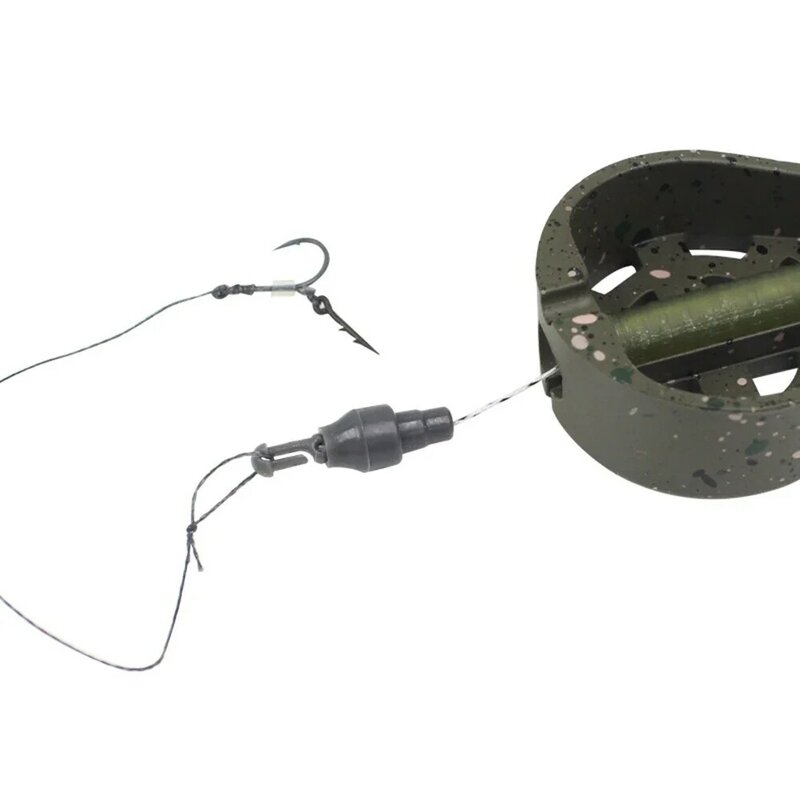 Rigs Feeders Quick Change Feeders Quick Feeders Quick Change Connector High Quality 1pcs Quick Change Connector Tackle Hook